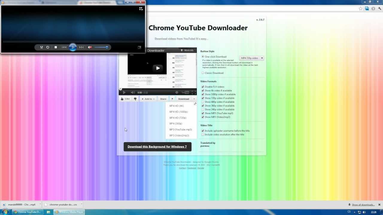 chrome youtube downloader free